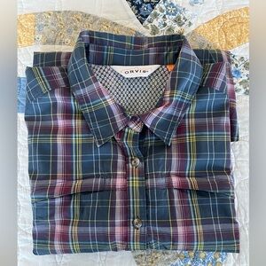 Orvis Breathable Hiking Camping Fishing Shirt
